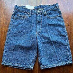 NWT Full Blue Classic Denim Men's Jean Shorts Size 30